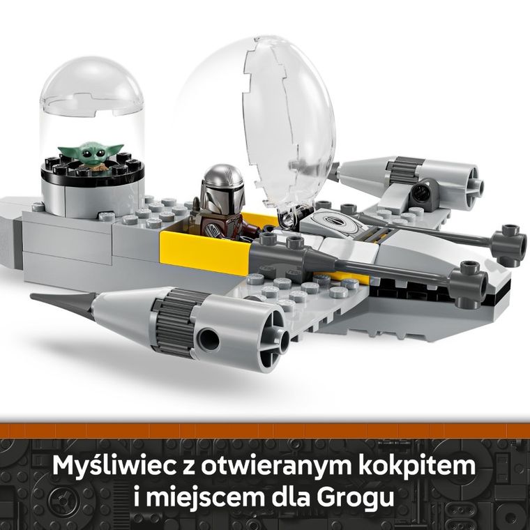 LEGO Star Wars, Myśliwiec N-1 Mando i Grogu, 75410
