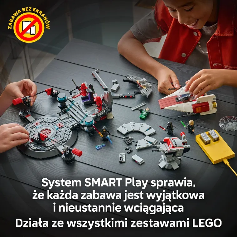 LEGO Star Wars, SMART Play: Pojedynek w sali tronowej i A-Wing, 75427