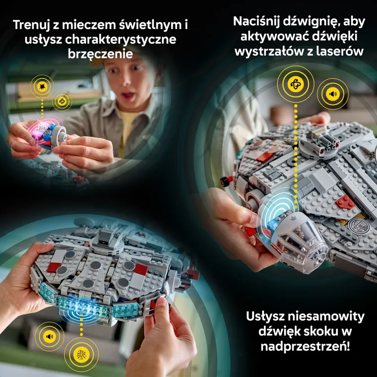 LEGO Star Wars, SMART Play: Sokół Millennium, 75426