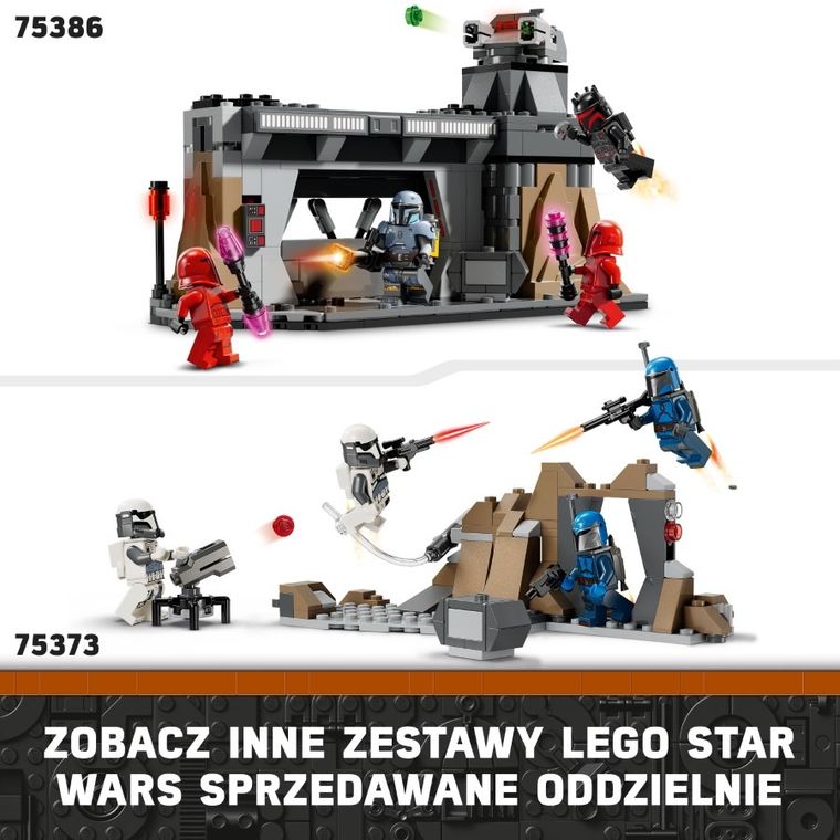 LEGO Star Wars, Zasadzka na Mandalorze - zestaw bitewny, 75373
