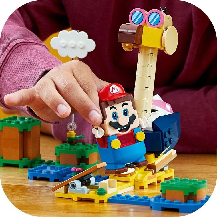LEGO Super Mario, Conkdor's Noggin Bopper - zestaw rozszerzający, 71414