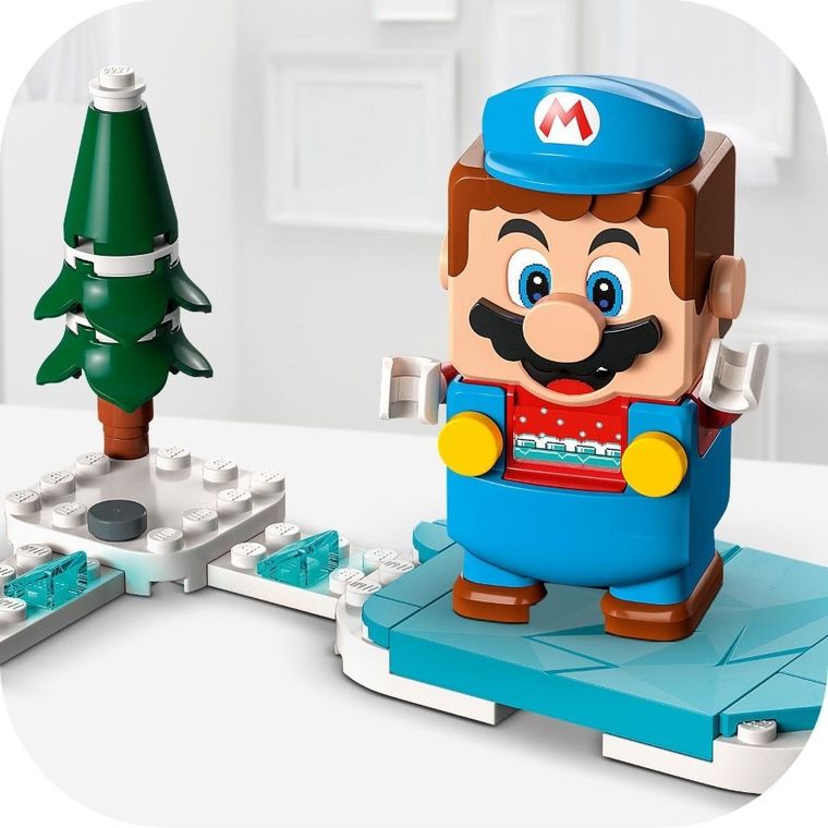 LEGO Super Mario, Mario - lodowy strój i kraina lodu - zestaw rozszerzający, 71415