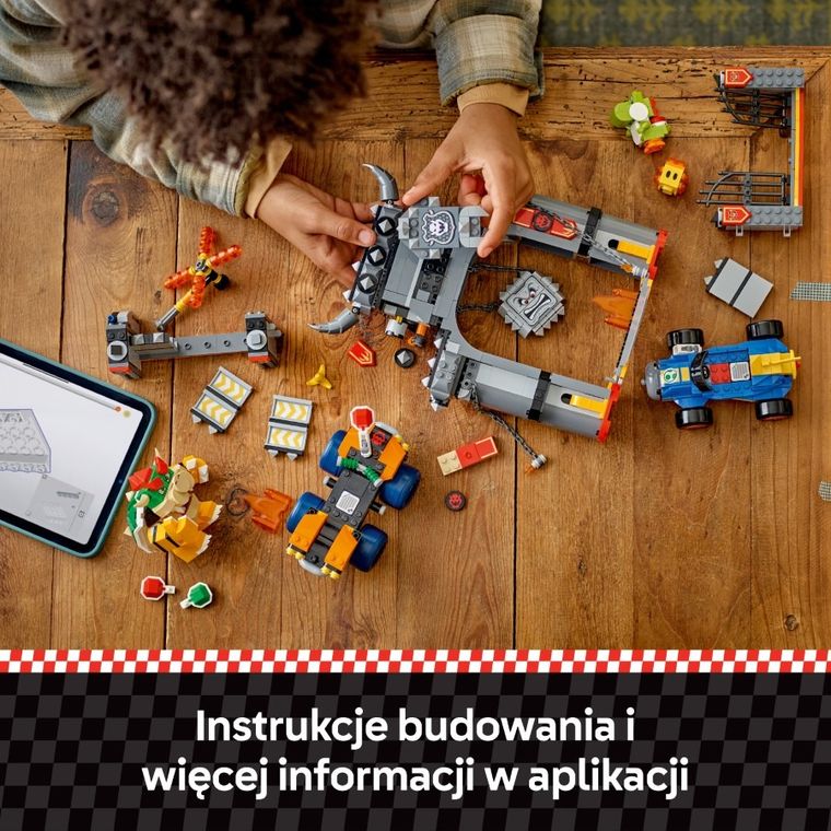 LEGO Super Mario, Mario Kart - Bowser i jego zamek, 72039