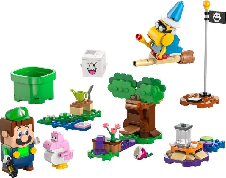 LEGO Super Mario, Przygody z interaktywną figurką LEGO Luigi, 71440