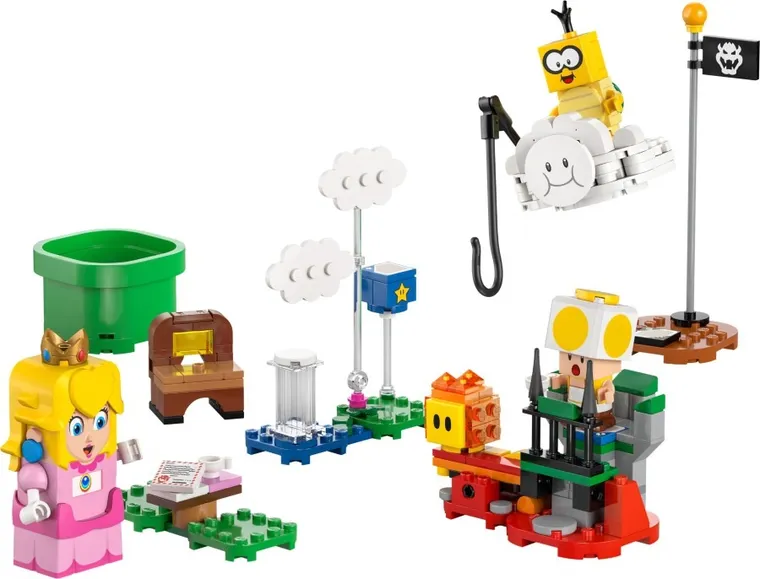 LEGO Super Mario, Przygody z interaktywną figurką LEGO Peach, 71441