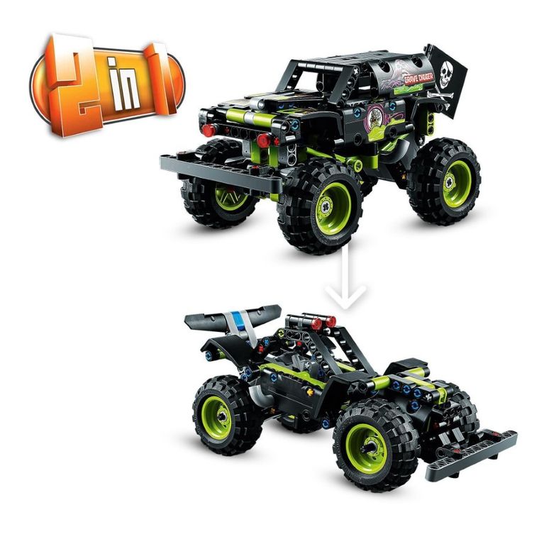 LEGO Technic, Monster Jam Grave Digger, 42118