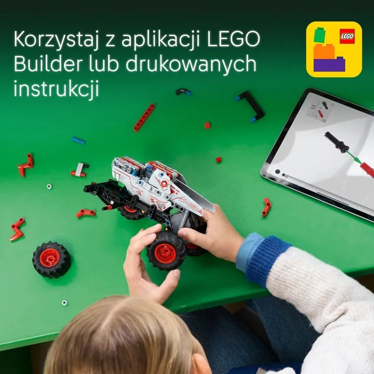 LEGO Technic, Monster Jam ThunderROARus z napędem typu pull-back, 42200