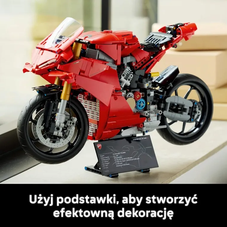 LEGO Technic, Motocykl Ducati Panigale V4 S, 42202