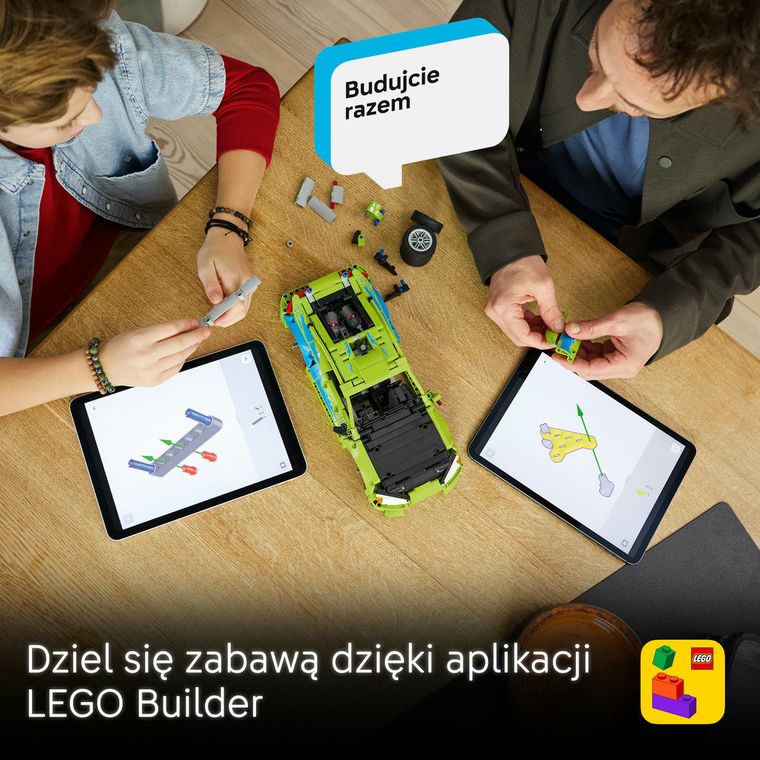 LEGO Technic, Samochód Fast and Furious Mitsubishi Eclipse, 42229