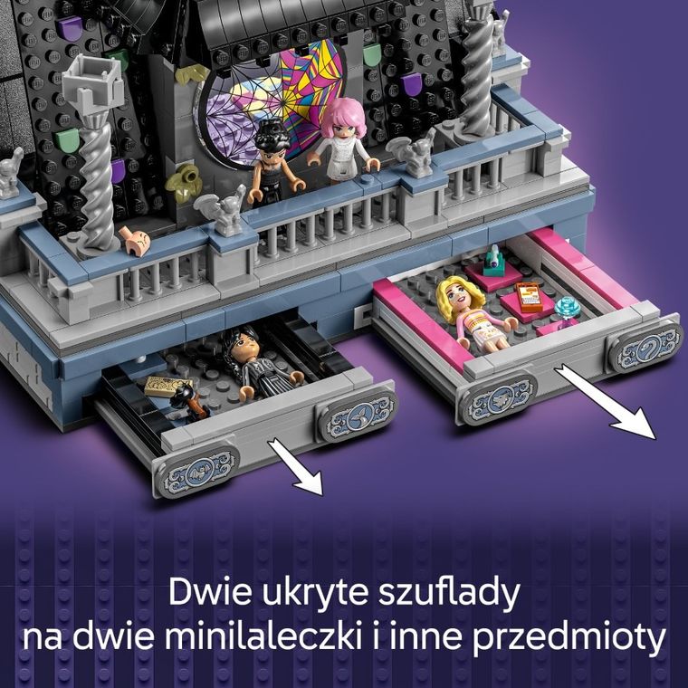 LEGO Wednesday, Pokój Wednesday i Enid, 76781