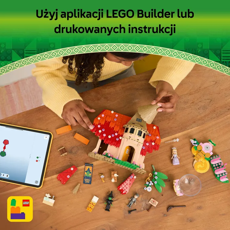 LEGO Wicked, Wizyta Glindy i Elphaby w Munchkinland, 75690