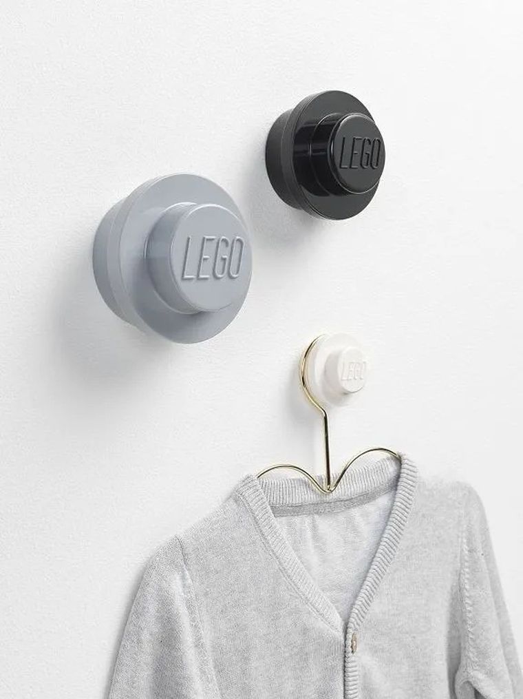 LEGO, zestaw wieszaków na ścianę, 3 szt.