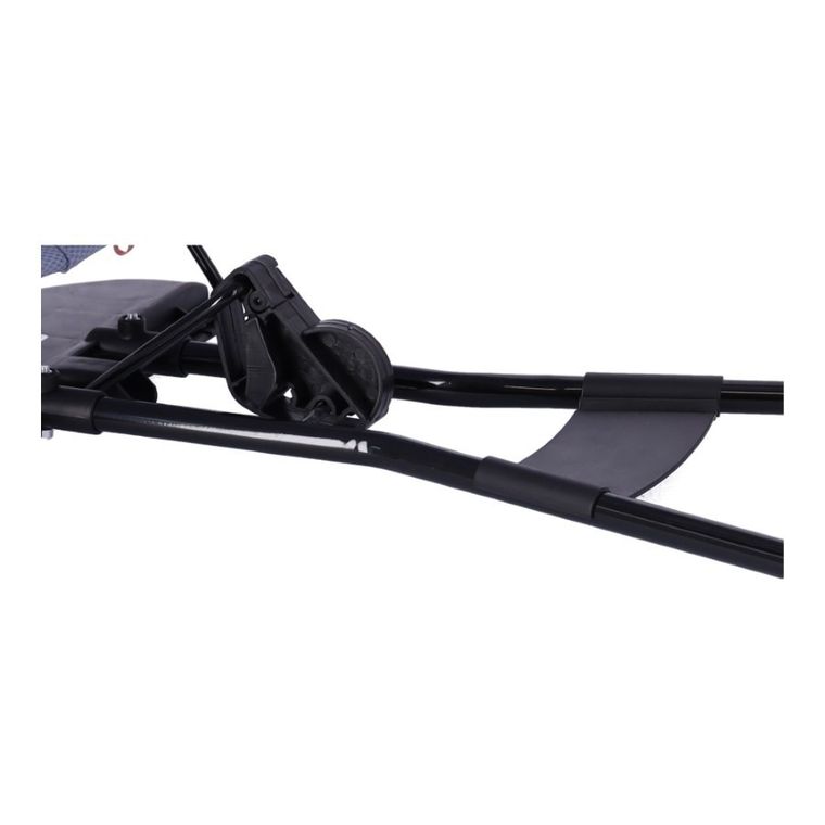 Leżaczek, bujaczek, szary