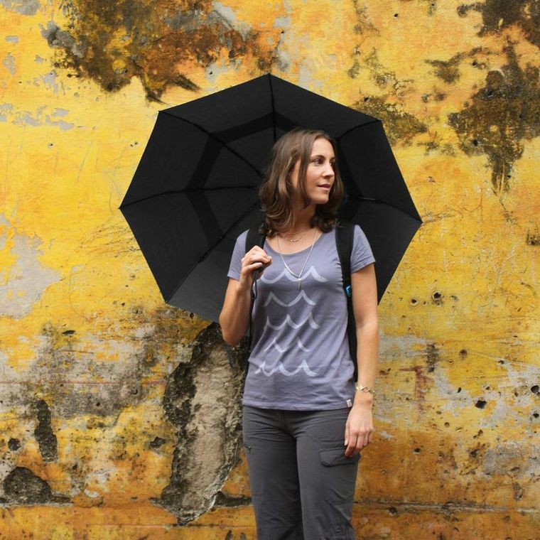 Lifeventure, parasolka automatyczna, black