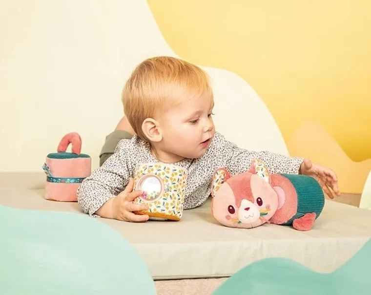 Lilliputiens, Kotka Jeanne, wałek dźwiękowy, 4-elementowy, 6m+