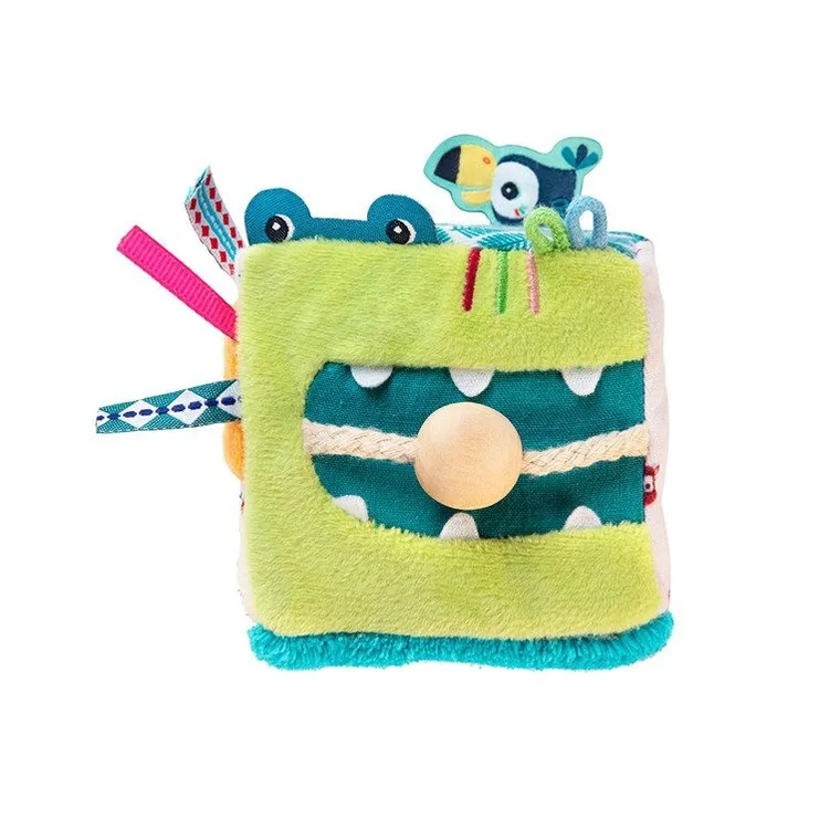 Lilliputiens, Lew Jack, kostka aktywizująca, wielofunkcyjna, 3m+