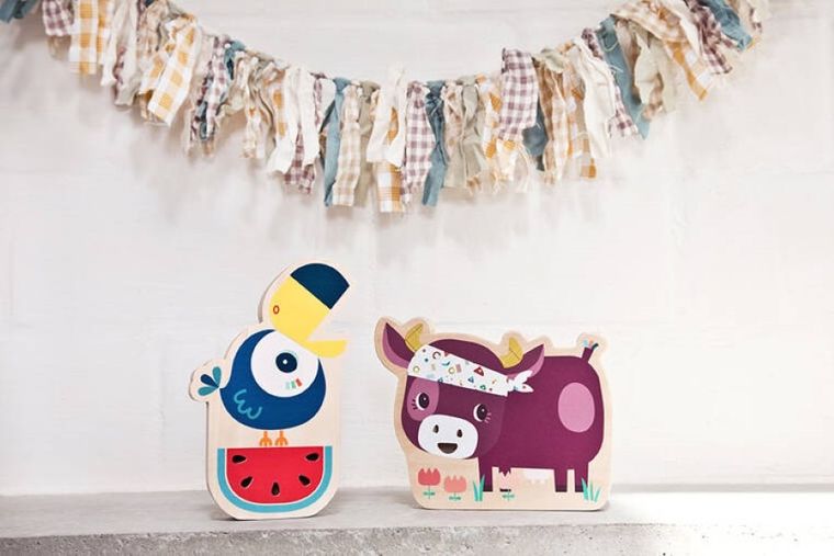 Lilliputiens, Skarbonka drewniana, Tukan Pablo