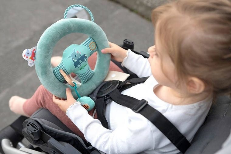 Lilliputiens, Smok Joe, miękka kierownica aktywizująca, 18m+