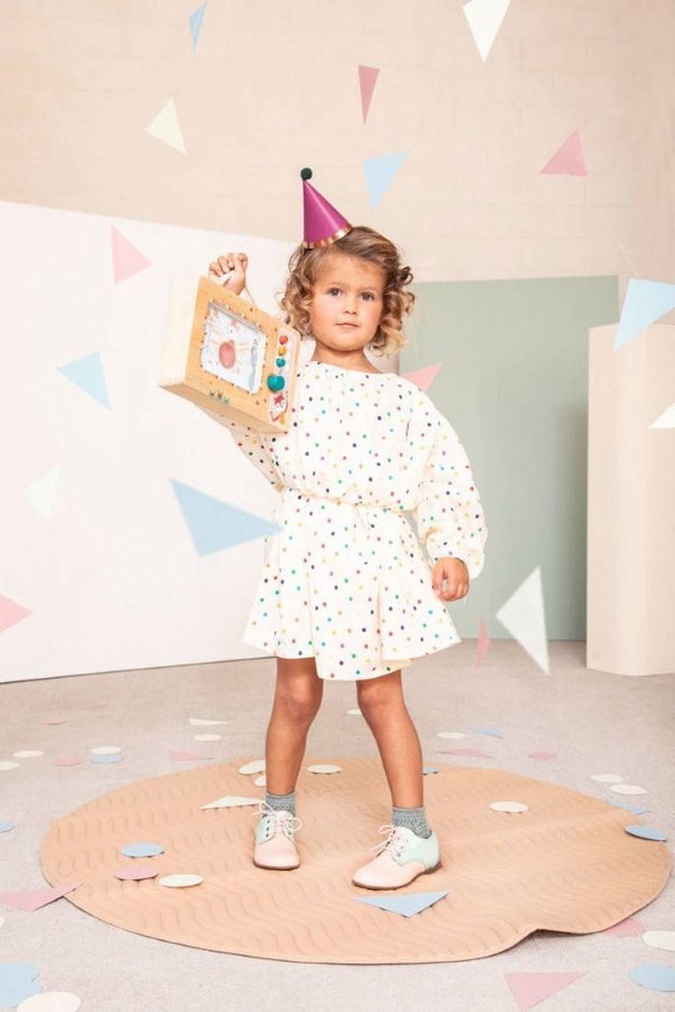 Lilliputiens, Telewizor, drewniana, animowana pozytywka, 10m+