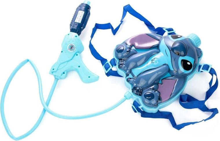 Lilo i Stitch, plecak z pistoletem na wodę