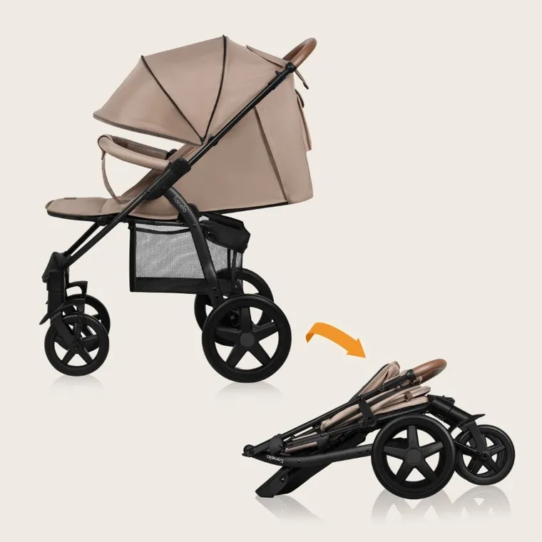 Lionelo, Annet Plus, wózek spacerowy, Beige Sand