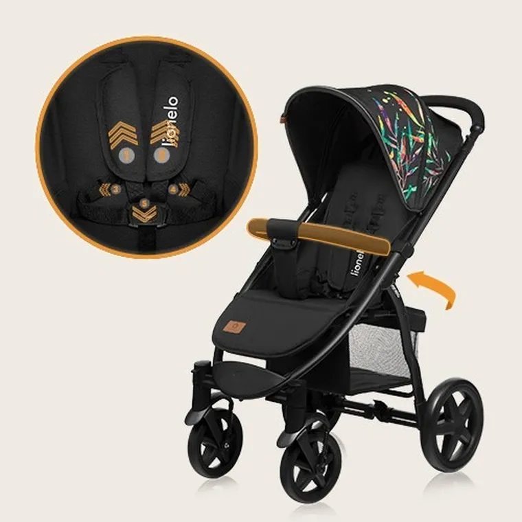 Lionelo, Annet Plus, wózek spacerowy, Dreamin