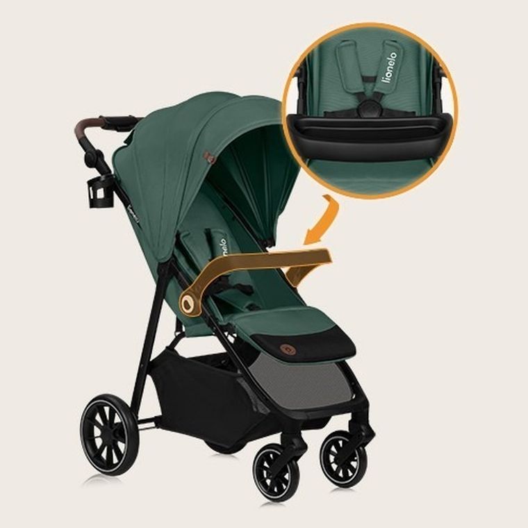 Lionelo, Annet Plus, wózek spacerowy, Green Forest