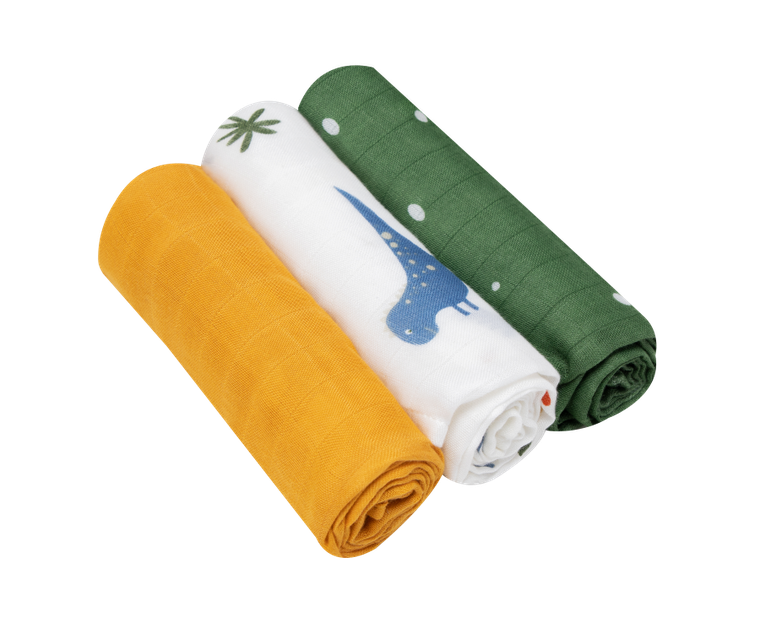 Lionelo, Bamboo Set, pieluszki dla dziecka, 3 szt.