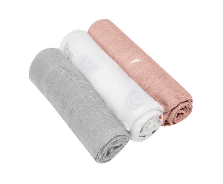 Lionelo, Bamboo Set, pieluszki dla dziecka, 3 szt.