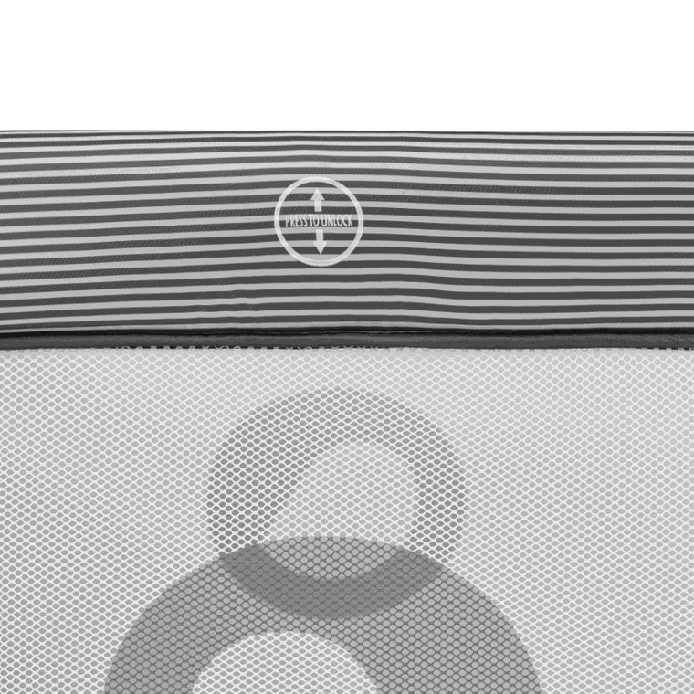 Lionelo, Bonnie, kojec dla dzieci, Grey Scandi