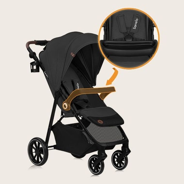 Lionelo, Emma One, wózek spacerowy, Grey Stone