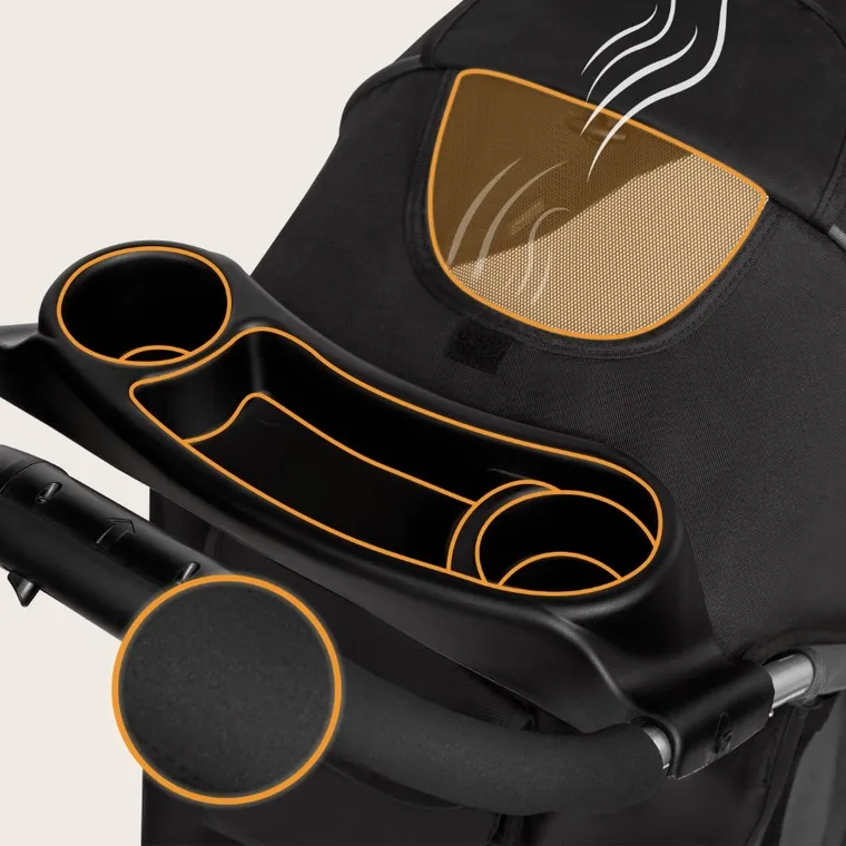 Lionelo, Emma Plus, wózek spacerowy, Stone