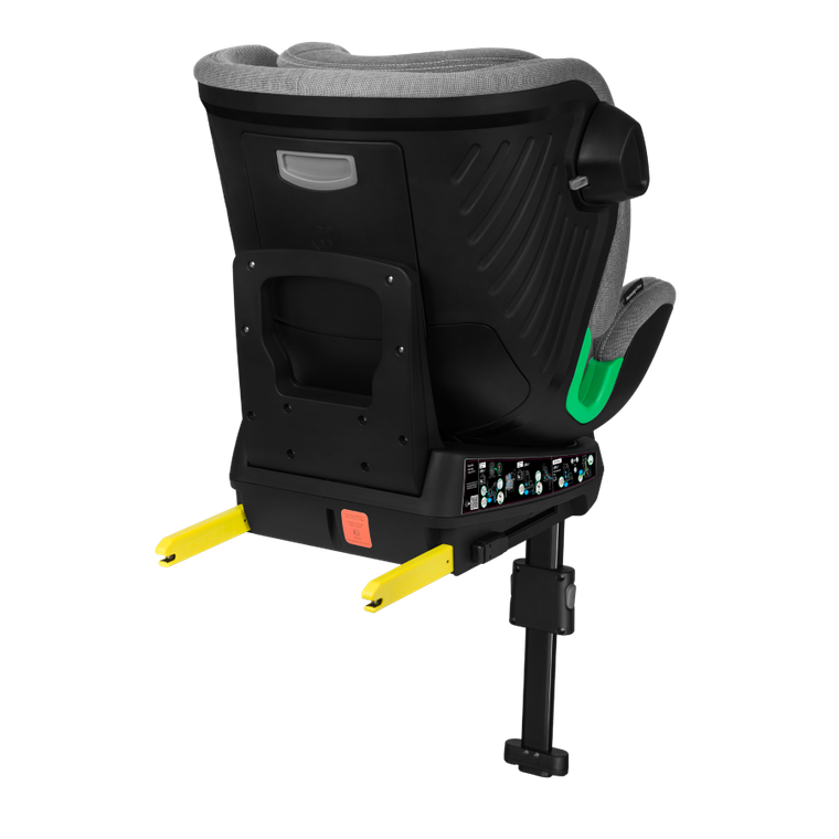 Lionelo, Harmony, I-Size, fotelik samochodowy, Concrete Bamboo, 40-150 cm