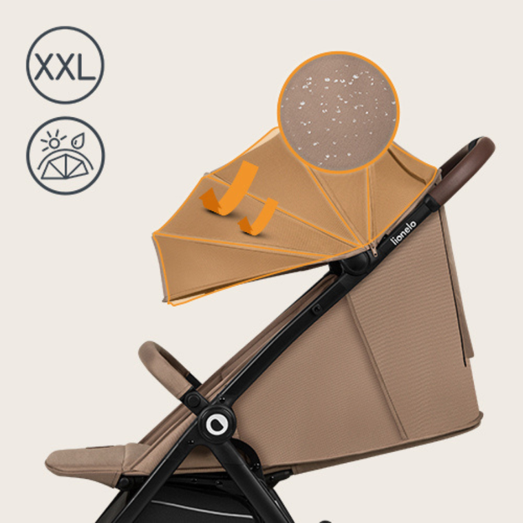 Lionelo, Ingrid, wózek spacerowy, Beige Sand