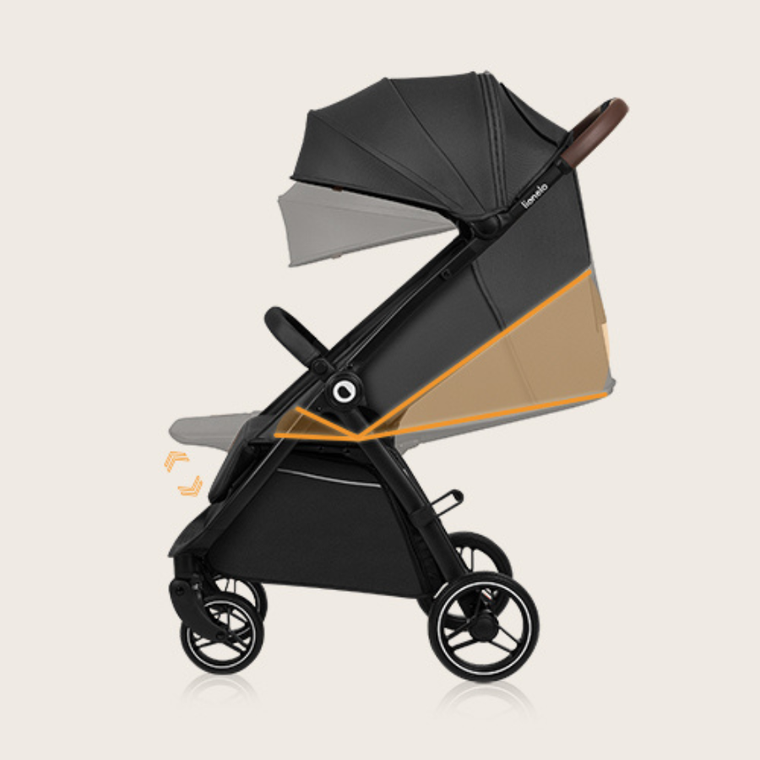 Lionelo, Ingrid, wózek spacerowy, Grey Stone