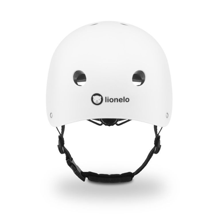 Lionelo, kask ochronny, White, rozmiar 50-56 cm