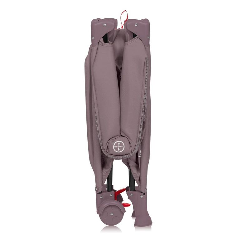 Lionelo, Laura, kompaktowe łóżeczko turystyczne, Pink Nude