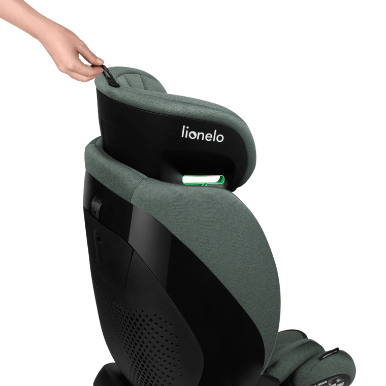Lionelo, Lavender I-size, fotelik samochodowy, Green Pistachio, 76-150 cm