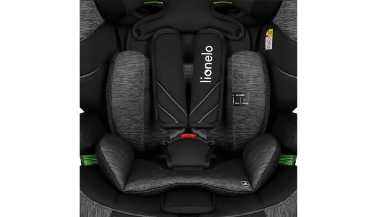 Lionelo, Levi One I-Size, fotelik samochodowy, Black Grey, 76-150 cm
