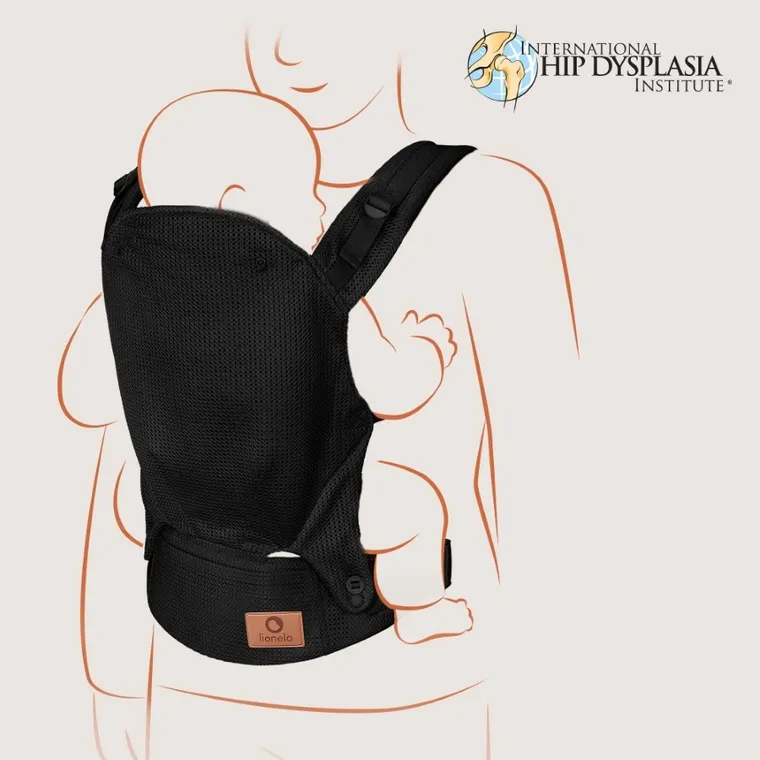 Lionelo, Margareet, nosidełko dla niemowląt, air black