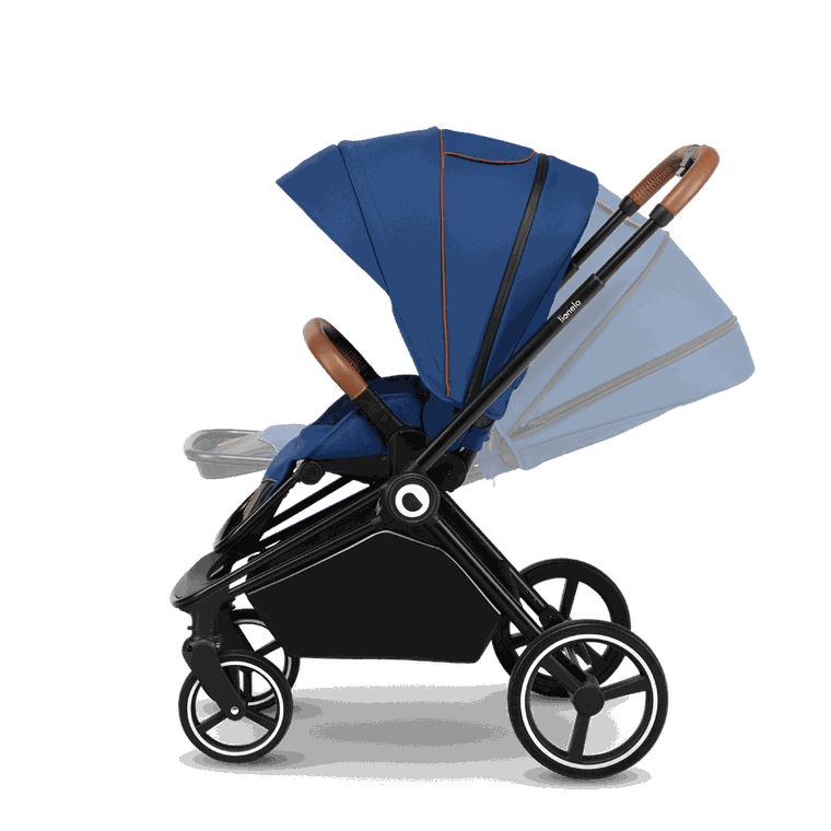 Lionelo, Mika, wózek wielofunkcyjny z fotelikiem, 3w1, Blue Navy