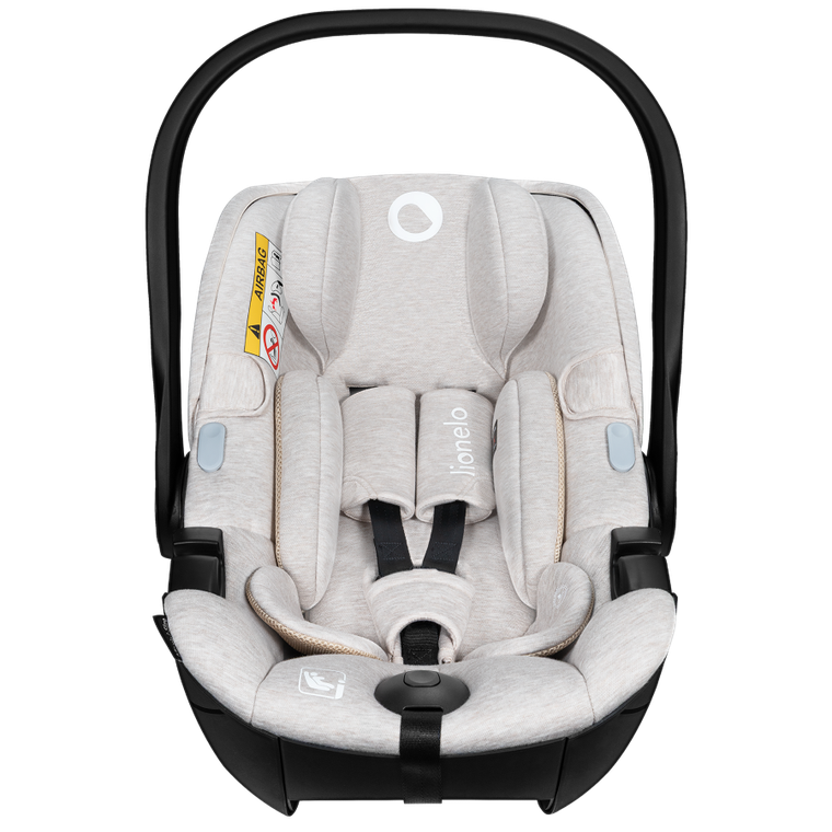 Lionelo, Moxie, i-Size, fotelik samochodowy, Beige Sand, 40-87 cm