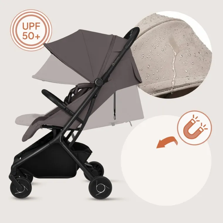 Lionelo, Sia, wózek spacerowy, beige taupe