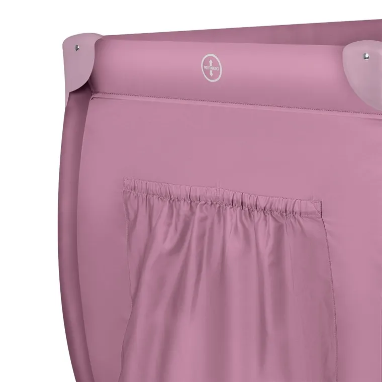Lionelo, Stefi Plus, łóżeczko turystyczne, Pink Magnolia