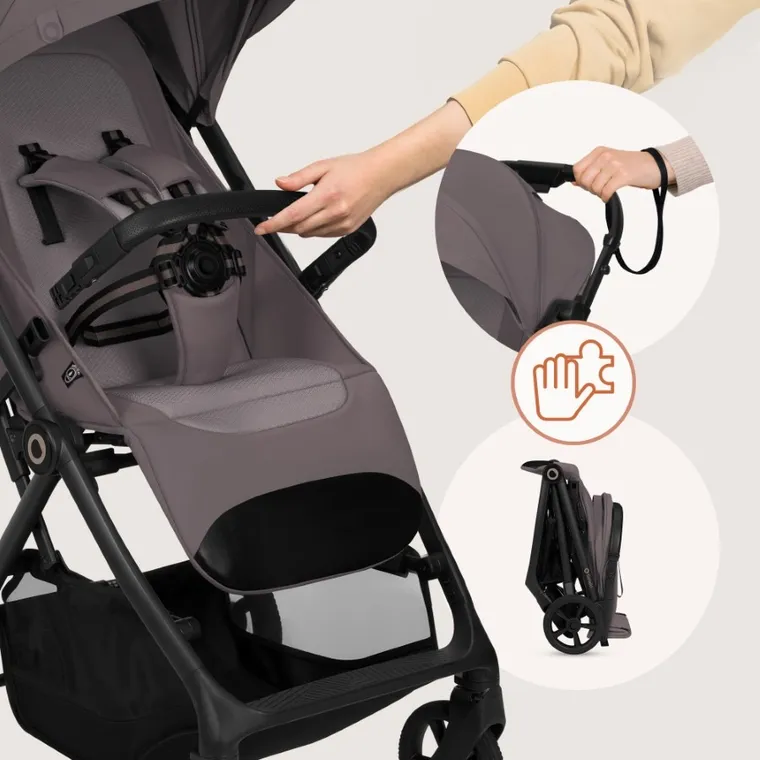 Lionelo, Tansi, wózek spacerowy, beige taupe