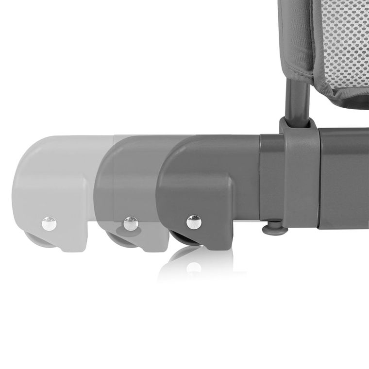 Lionelo, Thomi Plus 5w1, łóżeczko, Grey Concrete