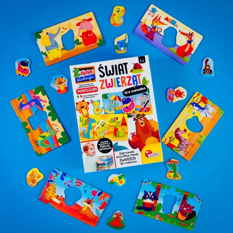 Lisciani, Montessori, Świat zwierząt