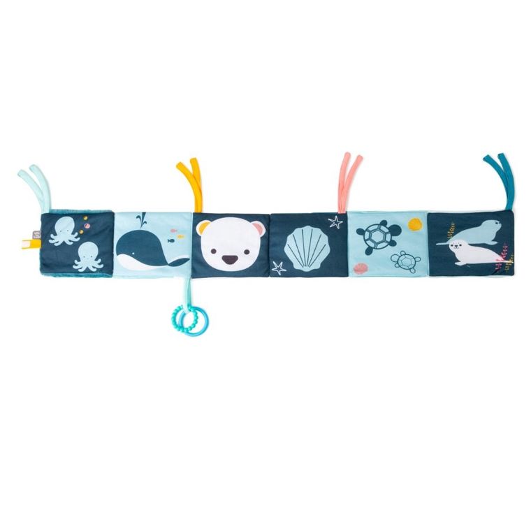 Little Big Friends, pierwsza książeczka aktywizująca 2w1, ocean