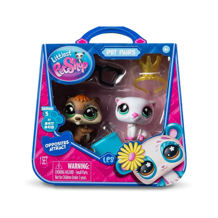 Littlest Pet Shop, Opposites Attract, zestaw 2 figurek