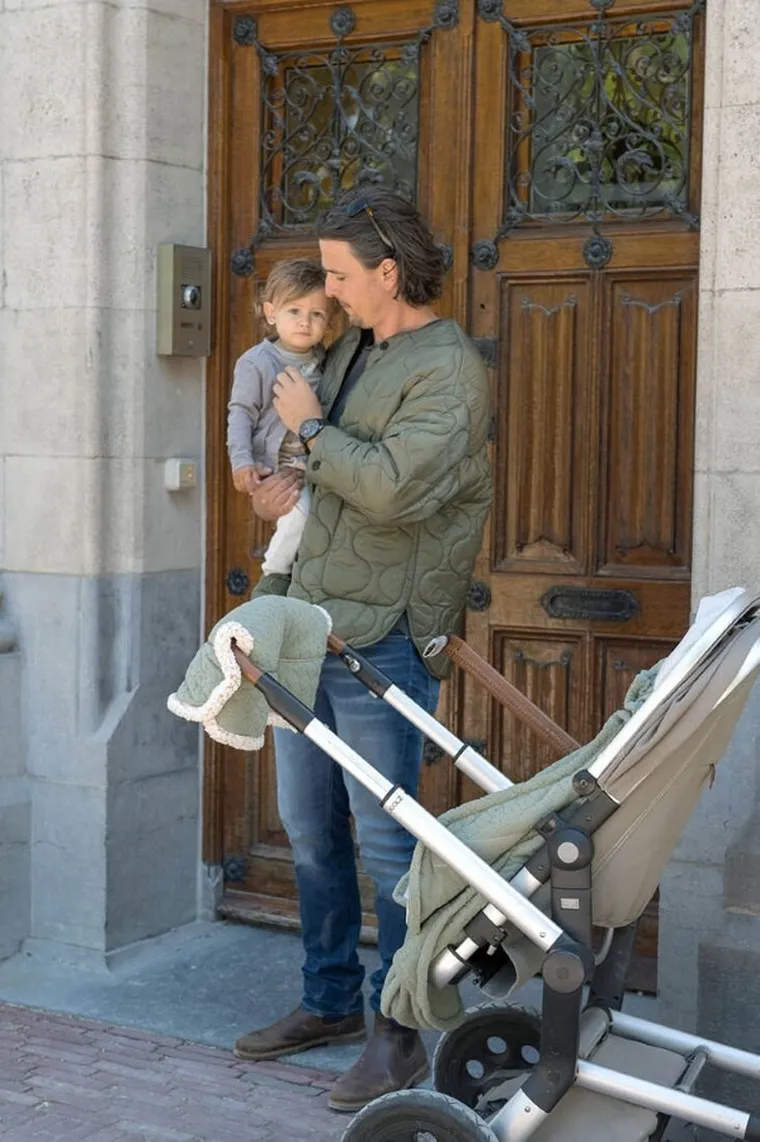 Lodger, Fleece, Elm, mufka do wózka, polarowa, szałwiowa